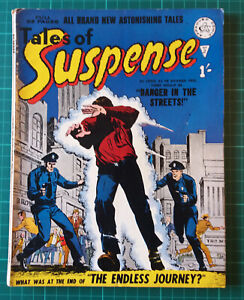 AMAZING STORIES OF SUSPENSE #2 (Alan Class 1963) - 68 Pages  - 4.0 OW Pages