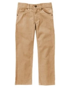 GYMBOREE BIKE BRIGADE KHAKI CORDUROY PANTS 4 slim 5 6 slim 7 slim 10 slim NWT  - Picture 1 of 1