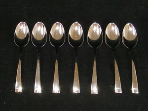 (7) ZWILLING JA HENCKELS BELLASERA TABLESPOONS / PLACE OVAL SOUP SPOONS 7 1/4" - Picture 1 of 12
