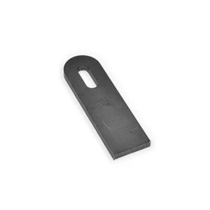 1 x Anschweißlasche Schweiß Lasche Langloch 100x30x6 mm Blech Stahl S235 ST 37 - Picture 1 of 1