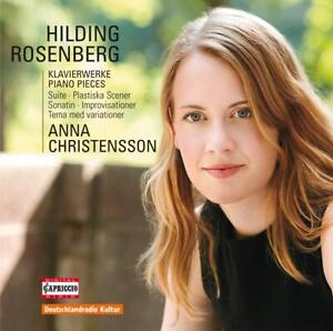 Rosenberg: Piano Pieces, Anna Christensson, audioCD, New, FREE & FAST Delivery