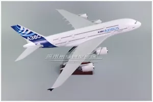 45CM 1:160 AIRBUS A380 F-WWOW Passagierflugzeug Resin Flugzeug Modell - Bild 1 von 13