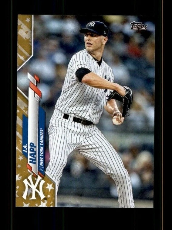  2020 Topps Factory Set Gold Stars #419 J.A. Happ (ref 113945) - Image 1 of 1