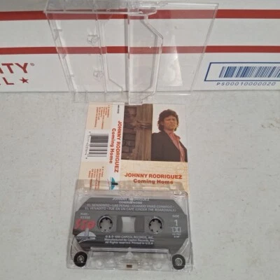 Johnny Rodriguez Coming Home Cassette Tape Tejano Tex Mex Country Pop Ballad - Image 1 of 4