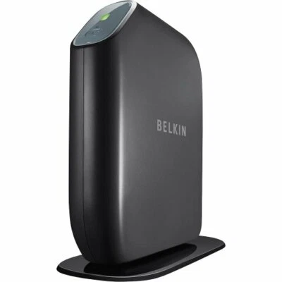 Belkin Share MAX N300 Wireless N Router Print Server 2 USB Ports Model F7D7301 - Image 1 of 4