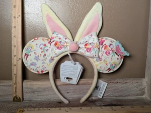 Cerchietto Orecchio Coniglietto Coniglietto Regnanti Pasqua Parchi Disney Minnie Mouse NUOVO - Foto 1 di 2