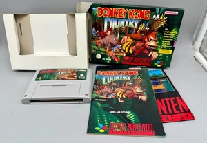 Super Nintendo - DONKEY KONG COUNTRY - excelente estado en embalaje original con instrucciones - Imagen 1 de 2