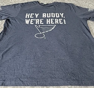St. Louis Blues Hey Buddy We're Here Blues for Kids Herren T-Shirt 2XL - Bild 1 von 10