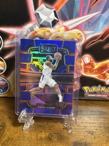 2023-24 Panini Select - Concourse Kawhi Leonard #24 Blue Prizm - Picture 1 of 2