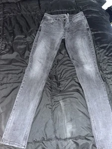sz 30 grey/black ksubi jeans 100% authentic - Picture 1 of 4