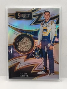 2025 Panini Select Chase Elliott Sparks Prizm Relic Silver Prizm - Picture 1 of 2