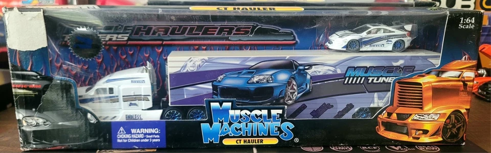Remolque sintonizador Muscle Machines 1:64 CT Toyota Celica diecast coleccionable raro Jdm Foto 1 de 4