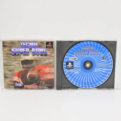 TECMO SUPER BOWL PS1 Playstation For JP System p1 - Image 1 of 2