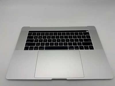 Macbook Pro 15" 2018 2019 A1990 Topcase Trackpad Tastatur Silber #T640 - Bild 1 von 4