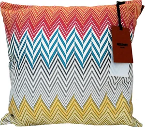 MISSONI HOME Kissenhülle BESTICKT 40x40cm  DOPPELSEITIG  AUCKLAND 156 - Bild 1 von 4
