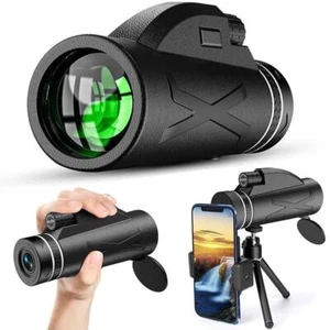 80X100 Super High Power Portable Monocular Telescope Binoculars Hunting Camping^ - Picture 1 of 11