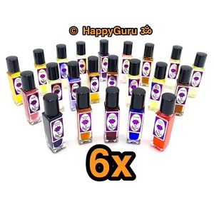 "Spiritual Sky” 6 Bottles (You Choose) Fragrance Perfume Body Oil (6x 8ml) - Picture 1 of 1