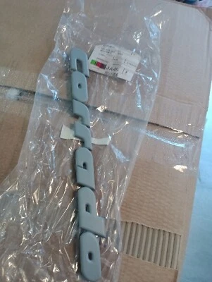 INSIGNIA DE GUIÓN TRASERO VW CORRADO EN NEGRO GENUINO VR6 16V 8V G60 535853687 NUEVO GENIO Foto 1 de 4