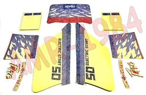 Serie Calcomanías Sticker Set Completo APRILIA Et 50 Fire De 1987 Rojo AP8211137 - Imagen 1 de 1