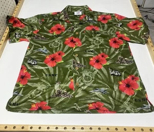 Camisa hawaiana AE Sport US Marine Corps Semper Fi para hombre talla: M - Imagen 1 de 7