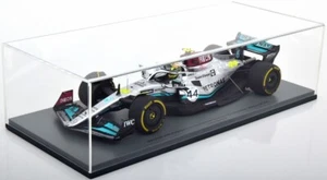 Spark MERCEDES GP F1 W13E BELGIUM GP 2022 HAMILTON #44 with Showcase 1/18 New! - Picture 1 of 5