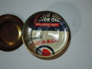 Texaco Motor Cup Grease Tin. The Texas Company. 1 LB. Net / 0.453 Kilos. EMPTY - Picture 1 of 9