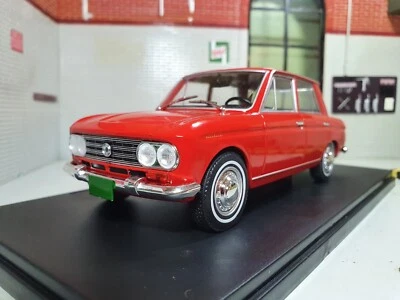 Datsun Bluebird Tizoc 410 Nissan 1964 Red 1:24 Diecast Model Car Scale Altaya - Image 1 of 4