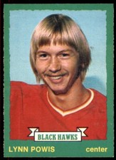 1973-74 O-Pee-Chee Light Backs Lynn Powis RC #209