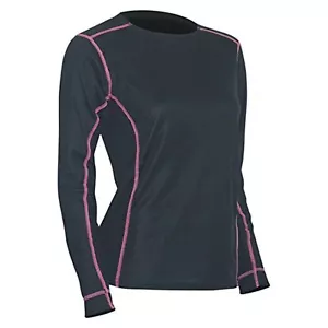 Women's POLARMAX Max Ride Base Layer Crew Shirt Top Lightweight 1.0 Performance - Picture 1 of 1