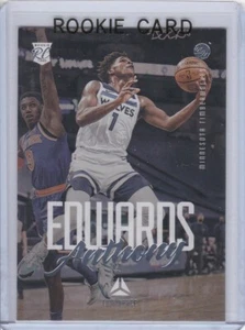ANTHONY EDWARDS ROOKIE CARD 2020 RC Luminance Basketball MINNESOTA TIMBERWOLVES - Picture 1 of 2