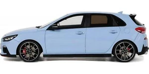 2017 Hyundai I30 N Blue Limited Edition to 2500 1/18 Diecast Model Otto Mobile - Picture 1 of 6