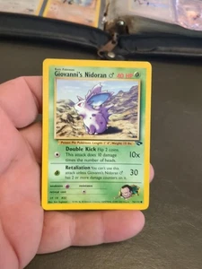 Pokémon TCG Giovanni's Nidoran Gym Challenge 76/132 Common #21 - Picture 1 of 8