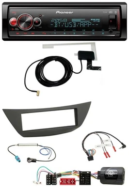 Pioneer Bluetooth DAB USB Lenkrad Autoradio für Renault Laguna III 2008-2013 - Bild 1 von 4