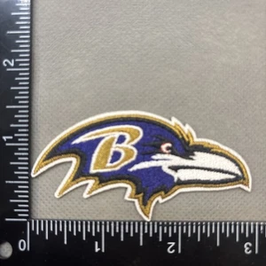 BALTIMORE RABEN AUFBÜGLER BESTICKT PATCH - Bild 1 von 1