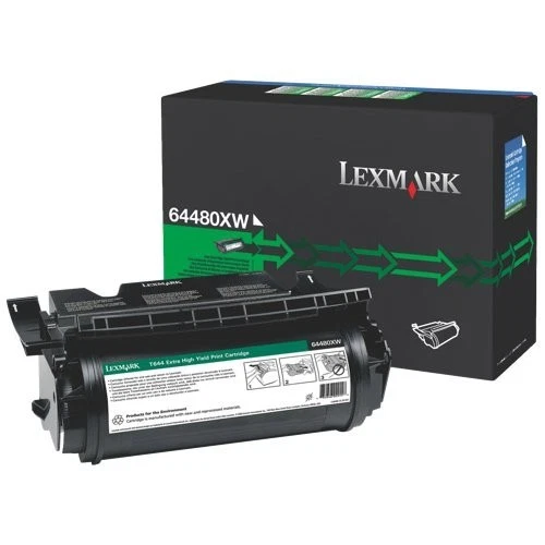 Tóner negro original Lexmark 64480XW. Nueva caja sellada, ¡enviamos rápido! Foto 1 de 1
