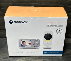 NUEVO Motorola VM482ANXL Video Inalámbrico Monitor de Bebé con Cámara y Luz de Estado de Aumento - Imagen 1 de 5