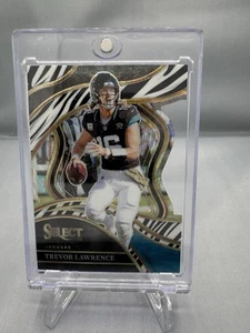 2023 Panini Select Trevor Lawrence Zebra Prizm Die Cut SSP Club Level #212 - Picture 1 of 2