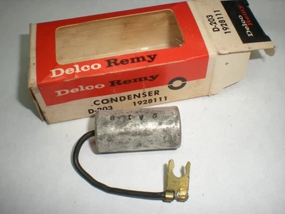 Condensador de encendido NOS GM Delco-Remy D203 se adapta desde 1930 hasta 1970 Foto 1 de 3
