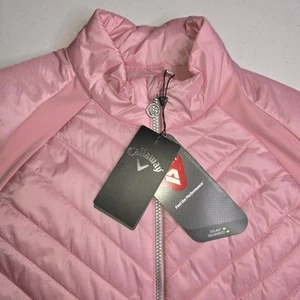 CALLAWAY Women's Pink Primaloft XL Vest Puffy Golf -705 - Picture 1 of 9