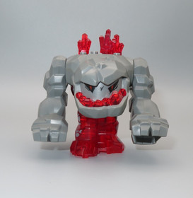 Lego large Rock Monster Tremorox Trans red crystals Power Miners minifigure 8708