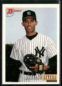 1993 Bowman #327 Mariano Rivera (scratch) (EX) - Picture 1 of 2