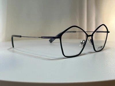 JF Rey Eyeglass Frames JF2764 2575 Brushed Turquoise / Purple - Image 1 of 4