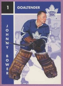 1995-96 PARKHURST 1966-67 MISSING LINK TORONTO MAPLE LEAFS JOHNNY BOWER #119 - Picture 1 of 1