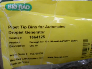 BioRad 1864125 Pipet Tip Bins for Automated Droplet Generator Pkg of 10 - Picture 1 of 3