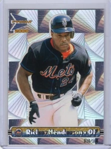 ESPEJO HOLOGRÁFICO RICKEY HENDERSON 2000 Pacific Prism #18/160 -- mets - Imagen 1 de 1