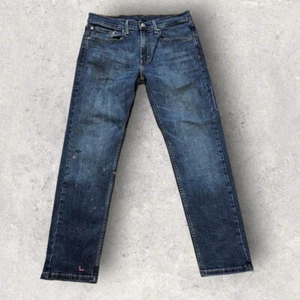 Jeans denim classico Levis 502 stone wash vestibilità dritta W31 L30 - Foto 1 di 5