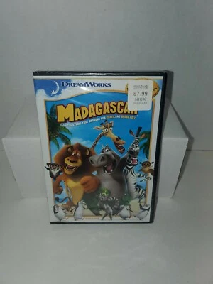 Madagascar DVD Animated Movie Dreamworks Widescreen Format - Brand New / Sealed - Image 1 of 2