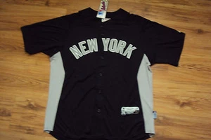 NEW YORK YANKEES NEW MLB AUTHENTIC MAJESTIC COOL BASE JERSEY - Picture 1 of 5