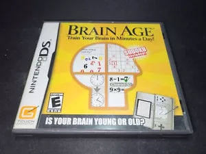 Brain Age: Train Your Brain in Minutes a Day! Nintendo DS NRMT COMPLETE n box! - Picture 1 of 3