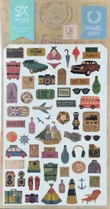 Suatelier Travel sticker, Vintage sticker, planner, journal, scrapbook - Picture 1 of 1